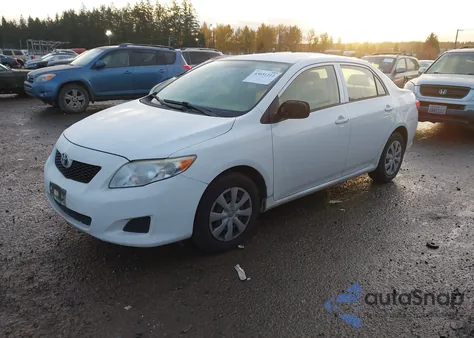 2010 Toyota Corolla Le из США, поврежденный, VIN JTDBU4EE2A9100302